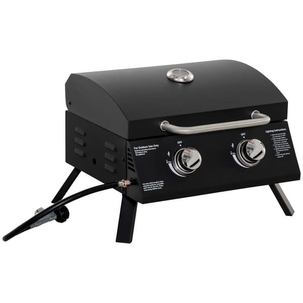 Gasgrill, 55x46.5x41 cm, Sort