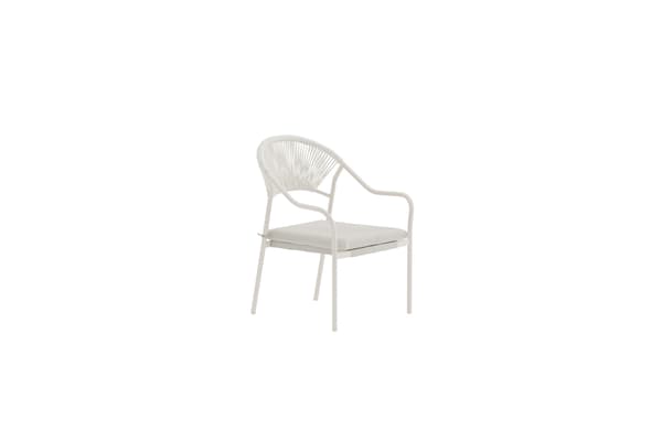 Spisestol, Paros, Beige, Rattan