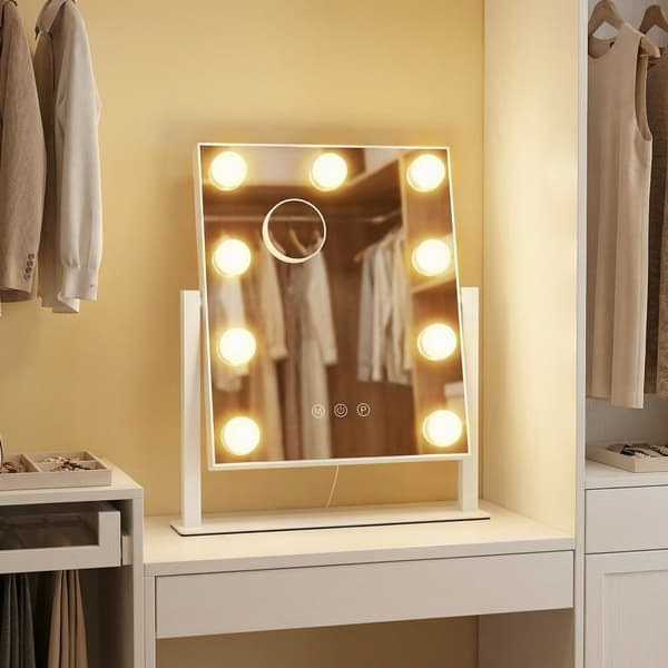 Makeupspejl 58x43 cm Hvid