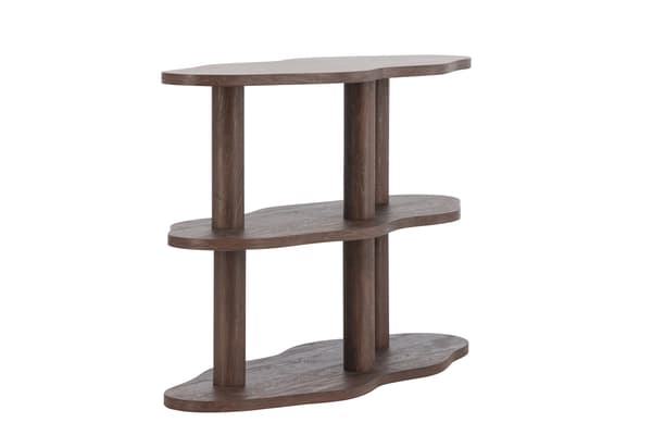 Hylly Moln 120x45x75 cm Ruskea MDF
