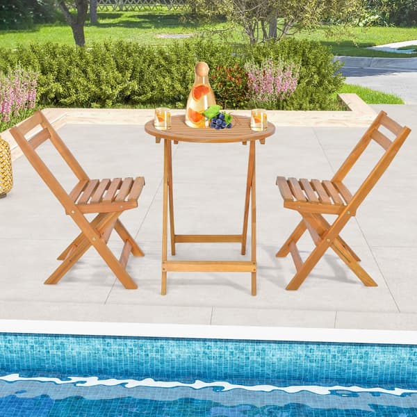 Patio Bistro Set, 24x29, Luonnonvärinen , Star