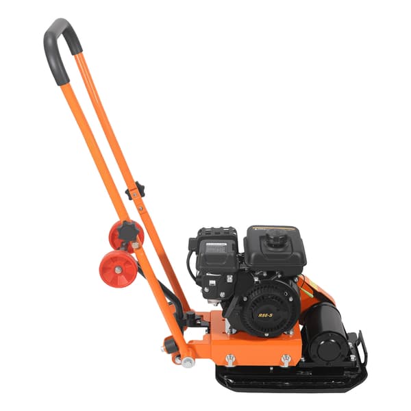 Pladevibrator 41x31,5 cm Sort Benzinmotor