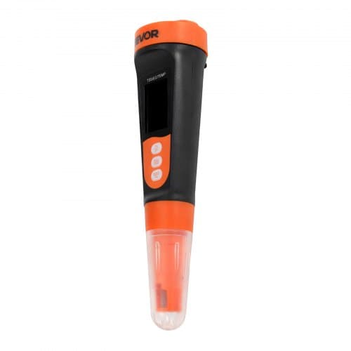 TDS-meter A6 0-9990 ppm 40x40x183,5 mm orange/sort