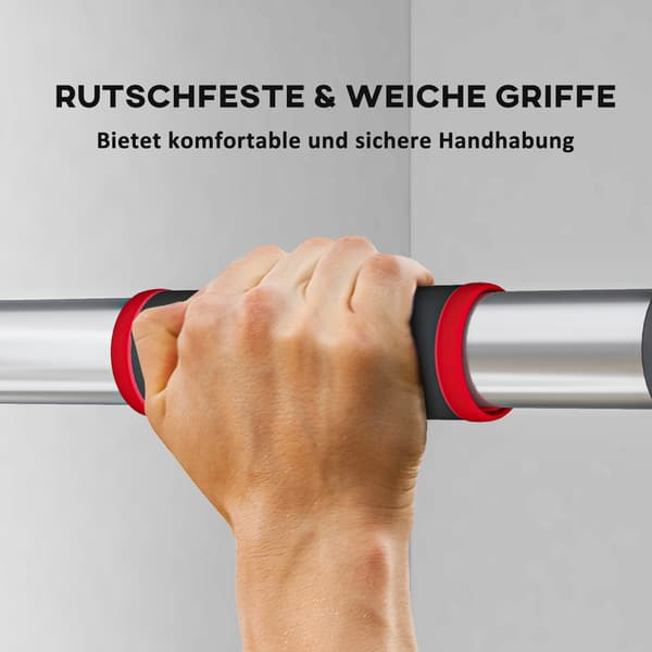 Pull-Up Bar, 75-92x10x7 cm, Svart, Stål