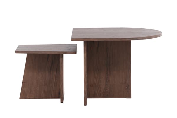 Sofabord, 60x45x35 cm, Brun, MDF