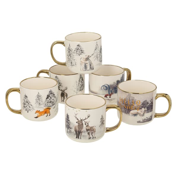 Mugg 9,5 cm Keramik, Alberi