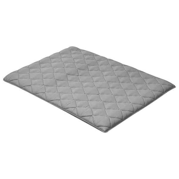 Tatami måtte, 203,2x137,2x8,9 cm, grå, foldbar