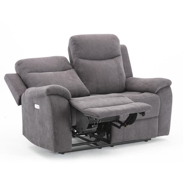 Lænestol Sofa MILO 155x96x103 cm Gråt stof