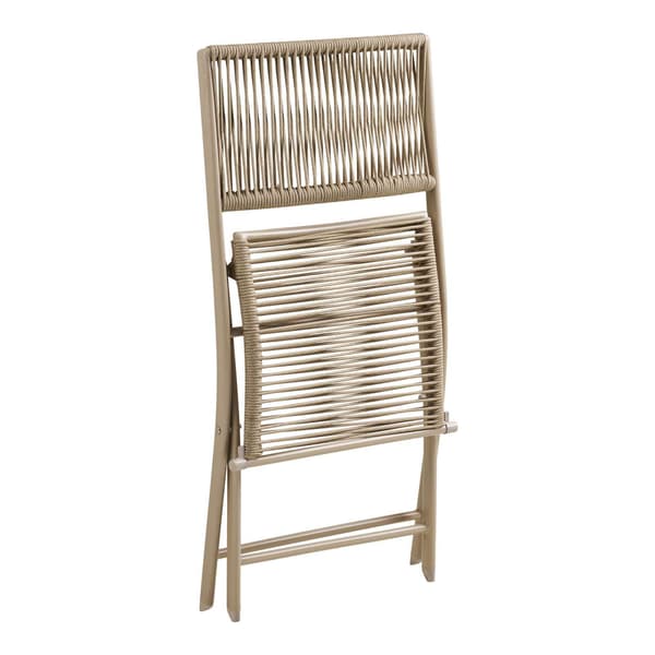 Bistroset Arcas, 60x60x71 cm, Taupe, Stål