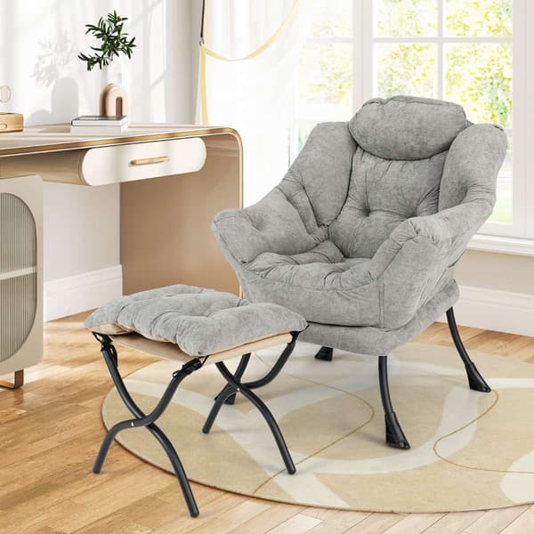 Loungeside Stol, 81x77x96 cm, Grå/Beige , Star
