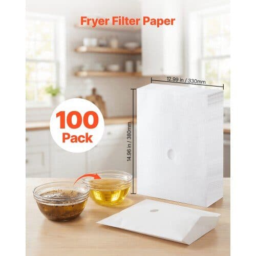Friturefilterpapir 100 stk 38x33 cm