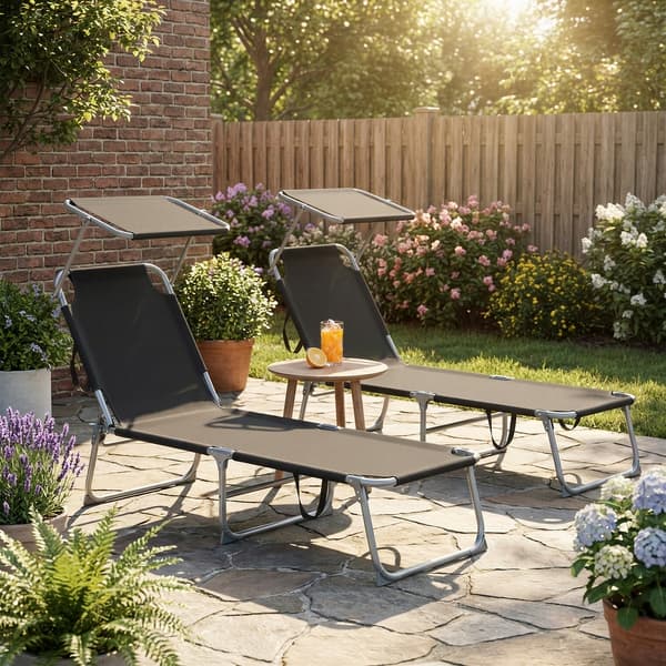 Solstol 189x53x28,5 cm Sort