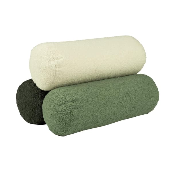 Pillow Roll 18x50 cm Grönt Tyg