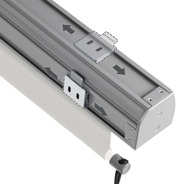 Vertikal markise, 250x180 cm, beige