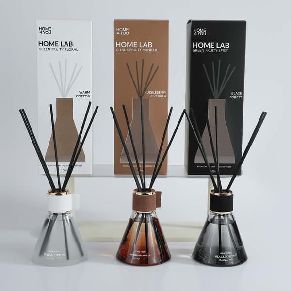 Reed Diffuser Home Lab 100 ml Black Forest