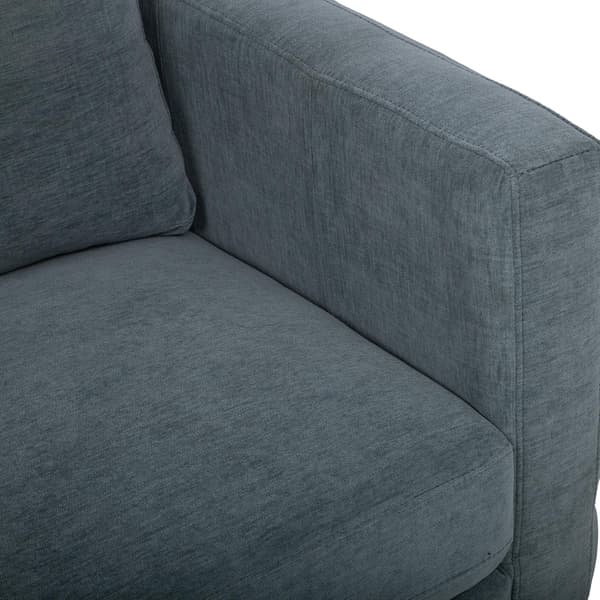 Sofa STEVENS 140x86x88 cm grøngråt stof