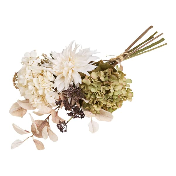 Kunstig buket, Hydrangea, blandet