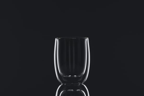 Kaffekop, Ria, 7x10 cm, Klar, Glas