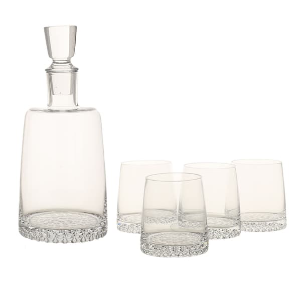 Karaffset Deca 1L med 4 glas Glas