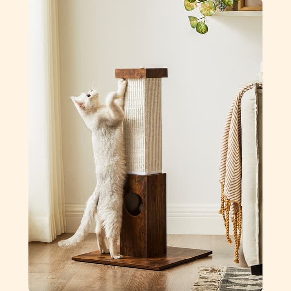 Kradsetræ til kat, 38x38x73 cm, Brun
