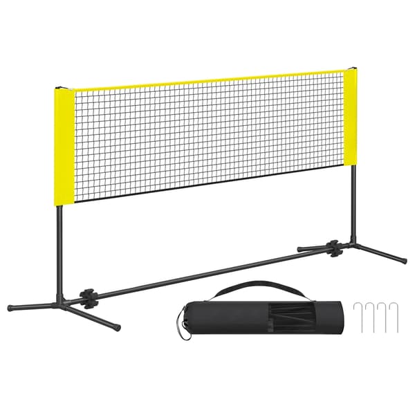 Badmintonnet 300x103x155 cm Gul