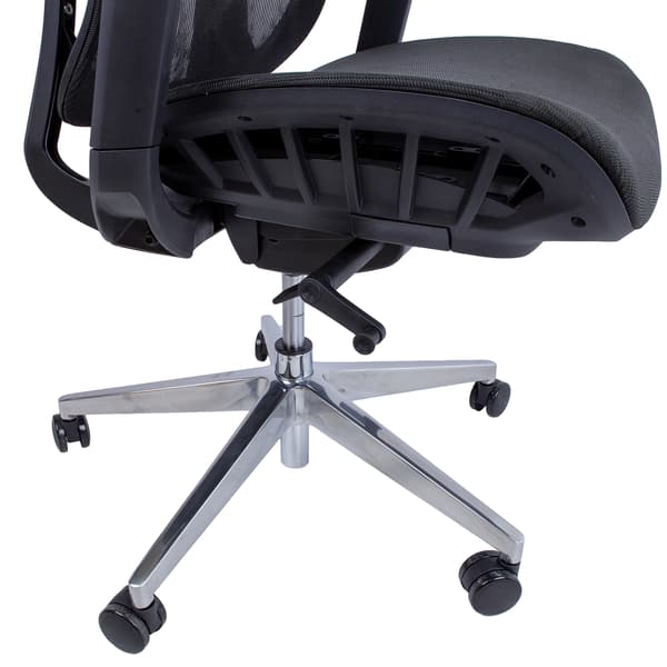 Työtuoli FLEX 70x70x116-126 cm Musta