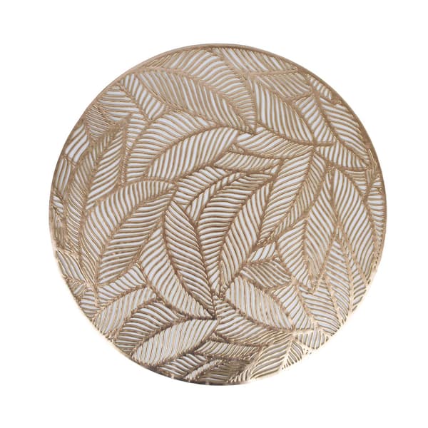 Pöytätabletti 38 cm kulta PVC