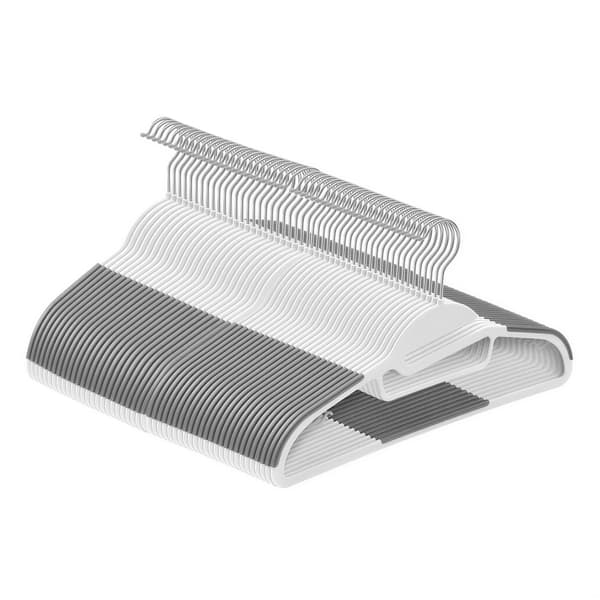 Klädhängare 41,5x22,5 cm Vit Plast