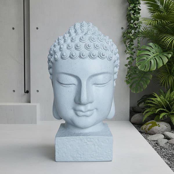Buddha Hoved Statue 70 cm, Kodustaar