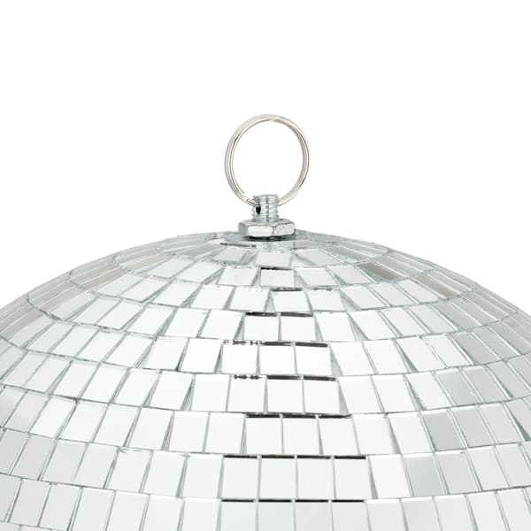 Diskokugle, 25 cm, sølv, Kodustaar