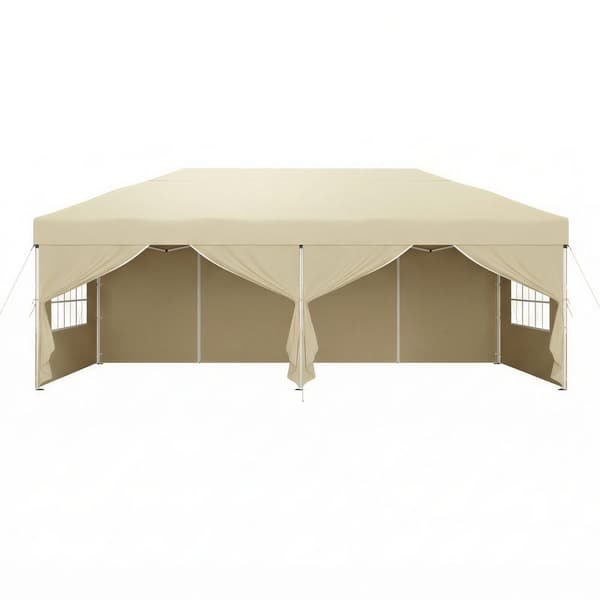 Pavillon 600x300x264 cm Beige bærbar