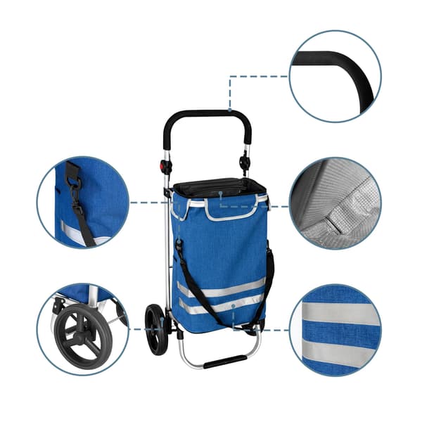 Shoppingvagn 104x49x38 cm Blå Förvaring, Kodustaar