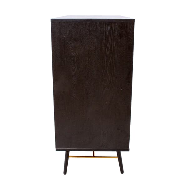 Kommode LUXEMBOURG 80x40x90 cm sort