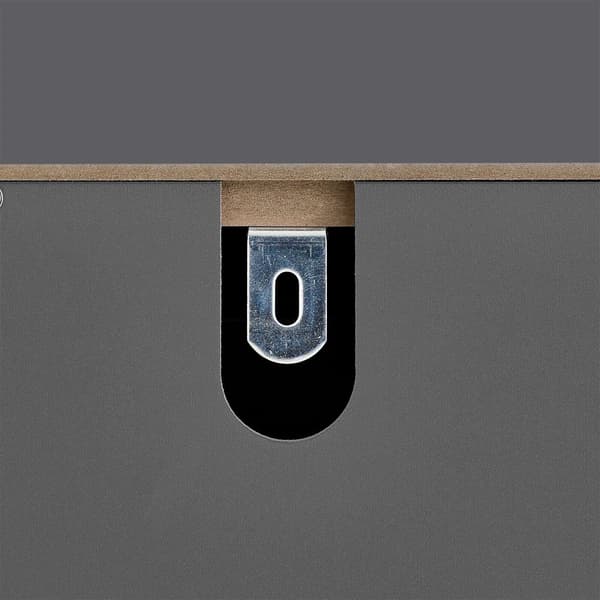 Badeværelsesskab, 78x38,5x90,5 cm, Grå, Opbevaring