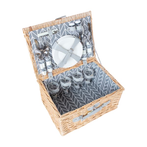 Picnic kurv 40x30x20 cm opbevaring