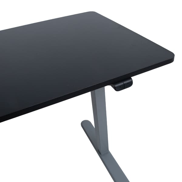 Skrivebord ERGO LIGHT 120x60x73-118 cm sort