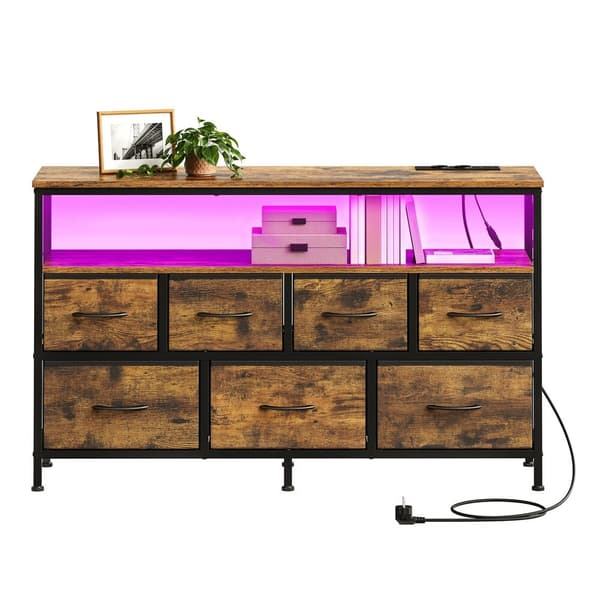 Sideboard 30x113.8x68.1 cm Brun-Svart träförvaring