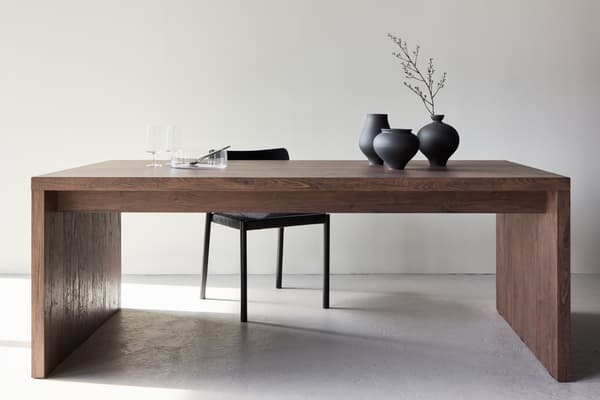 Spisebord, Evone, 100x200 cm, Mocca