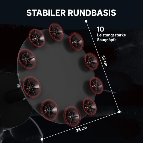 Fristående boxsäck 38x135 cm Röd Stål