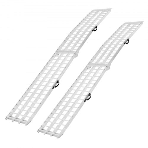 Lastningsramp, Aluminium, 305x45x5 cm, Extra robust