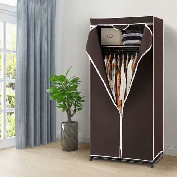 Garderobe, 74x50x172 cm, Kaffe , Star
