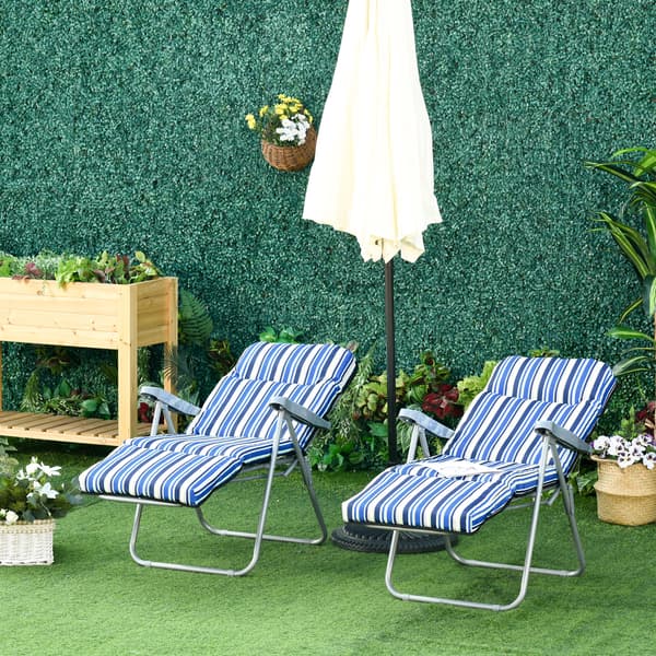 Solstolset, 60x75x65-102 cm, Blå