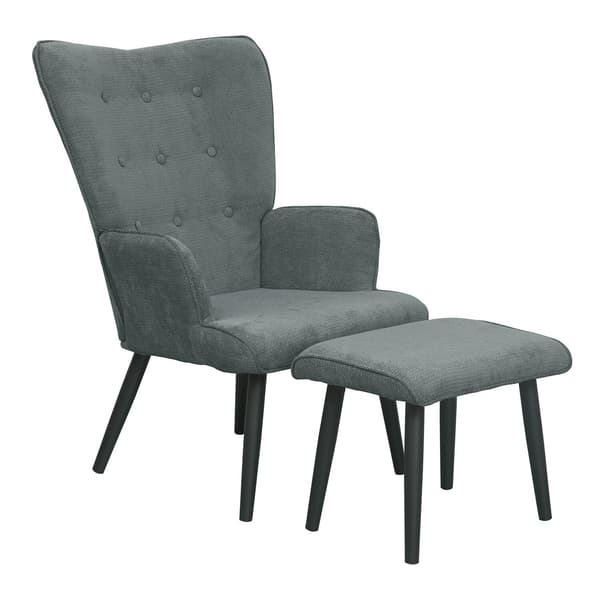 Lænestol 70x76x98 cm grå – 70x76xH98cm