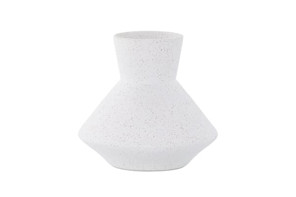 Vase Rellis 10x20x22 cm Hvid