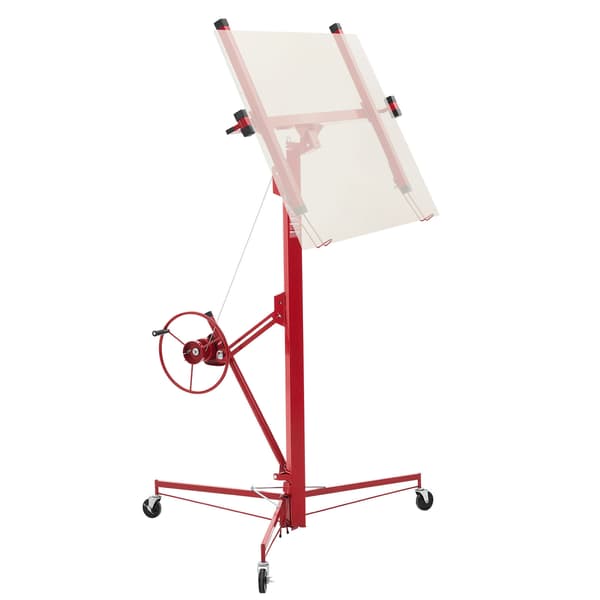 Gipspladeløfter 153x153x194 cm Rødt Stål