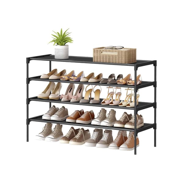 Skohylde, 29,7x62,3x53,5 cm, Sort