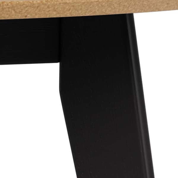 Spisebord 105x76 cm Eg Sort
