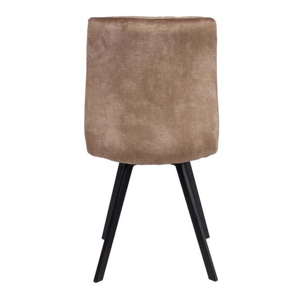 Tuoli AFTON 46x59x87 cm ruskea sametti