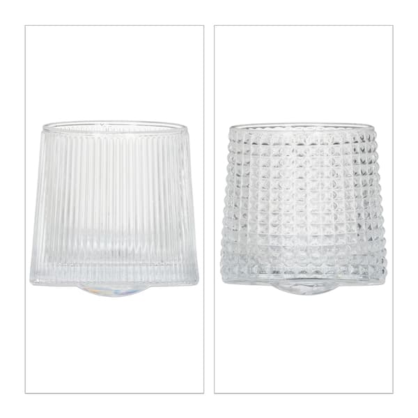 Whiskyglas Set, 7,5x8 cm, Transparent, Glas, Kodustaar