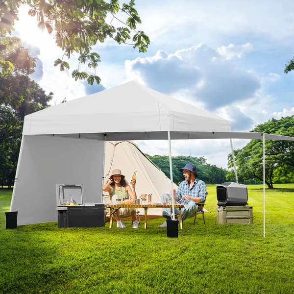 Pop-up pavillon, 14x9,2x8,3 ft, hvid , Star